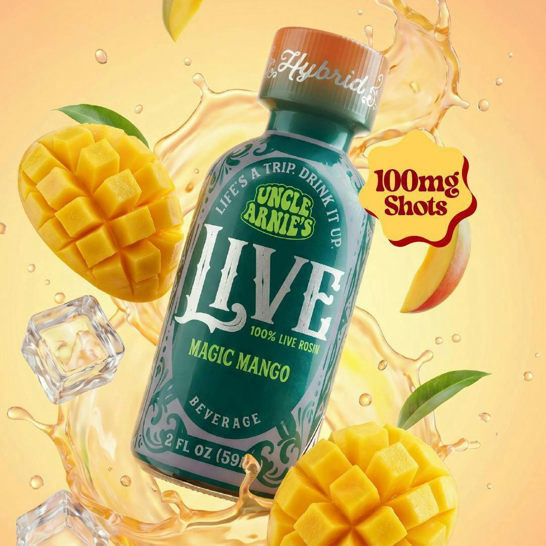 Live Rosin Magic Mango Shot &mdash; Uncle Arnie's
