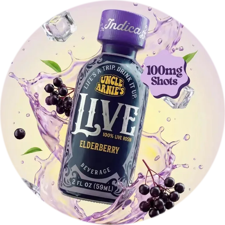 Live Rosin Elderberry Shot — Uncle Arnie's