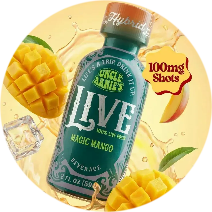 Live Rosin Magic Mango Shot — Uncle Arnie's