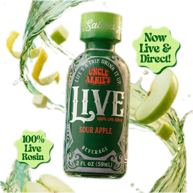 Live Rosin Sour Apple Shot — Picture 2